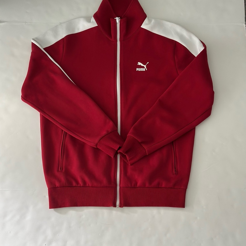 Puma Red Track Jacket